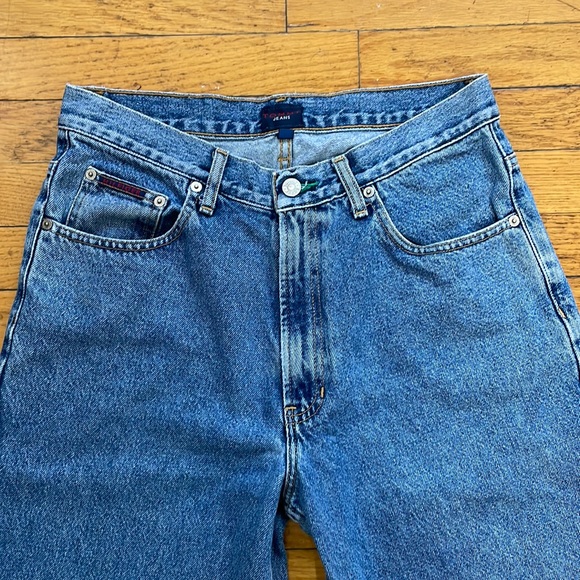 Vintage (year 2000) Tommy Hilfiger Jeans Large Flag Excellent Condition - Picture 2 of 4